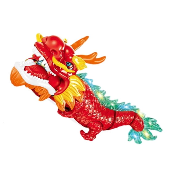 Electronic Walking Chinese Dance Dragon with Lights and Music Dragon Robot Toys