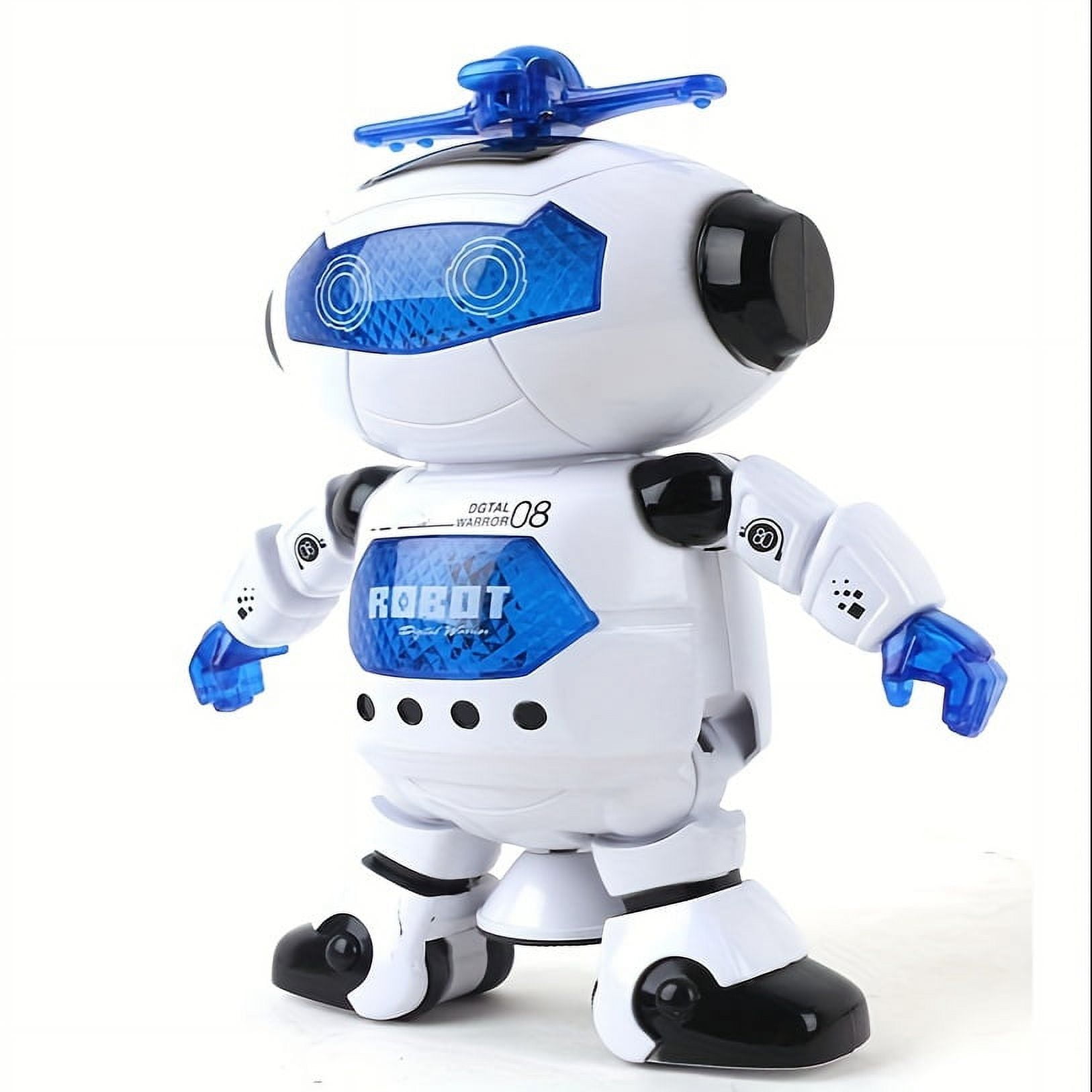 Electronic Walking Dancing Robot Toy Toddler Toys 360° Body