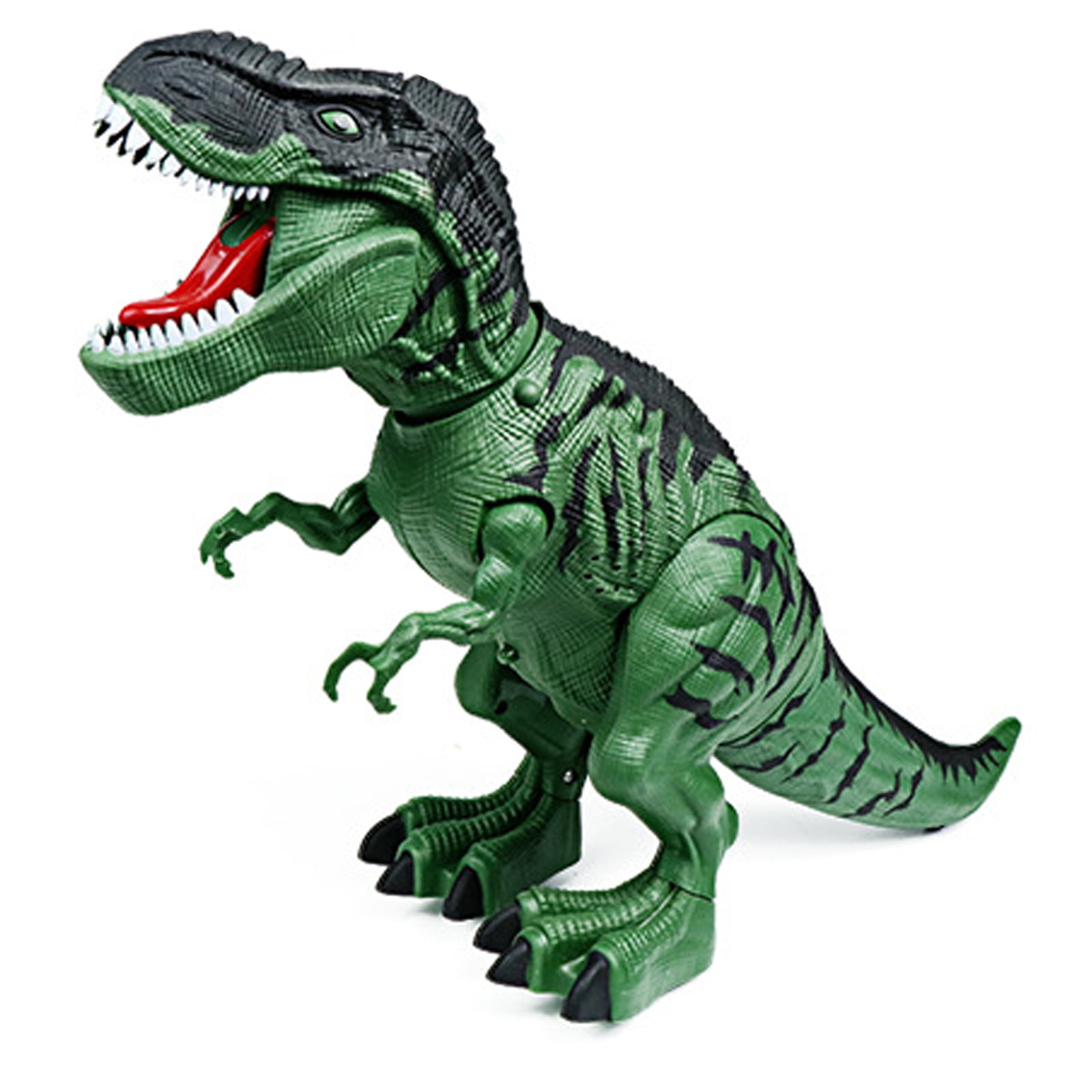 Electronic Walking Dinosaur Robot LED Light Projects A Graphic On The ...