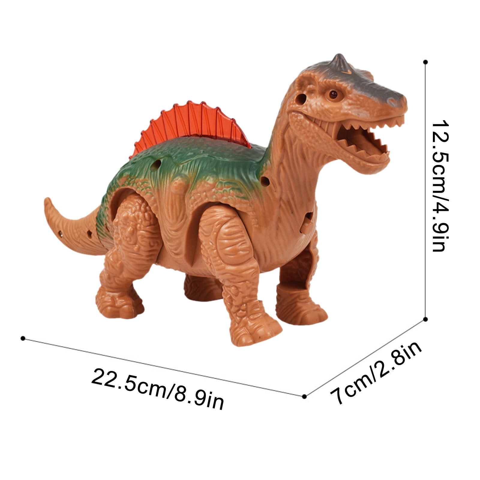 Electronic Walking Jurassic Dinosaur Toy Figure with Walking