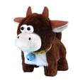 thumbnail image 1 of Electronic Walking Plush Cow Toy with Sound Moving Tail Simulation Animal Interactive Pet for Kids Battery Operated Batteries Not Included, 1 of 5