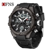 Electronic Watch Fashion Korean Style Outdoor Sports Watch Luminous Waterproof Alarm Clock Mens Watch