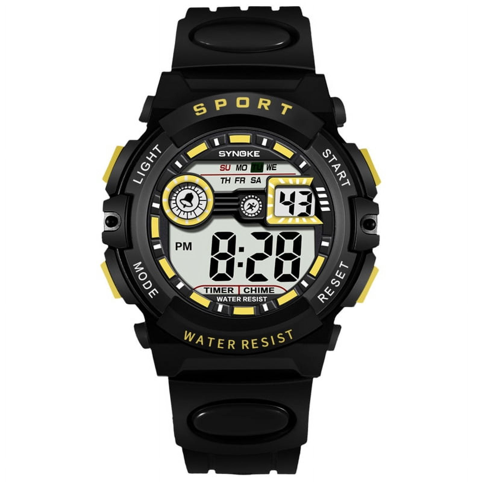Fashionable digital shop watches