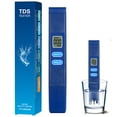 thumbnail image 1 of Electronic Water Tester Digital TDS Meter 0–9990 PPM Portable Water Test Pen With LCD Display Auto Calibration For Drinking Water Aquariums Pools Hydroponics Home Use,tds meter,zero water tester, 1 of 8