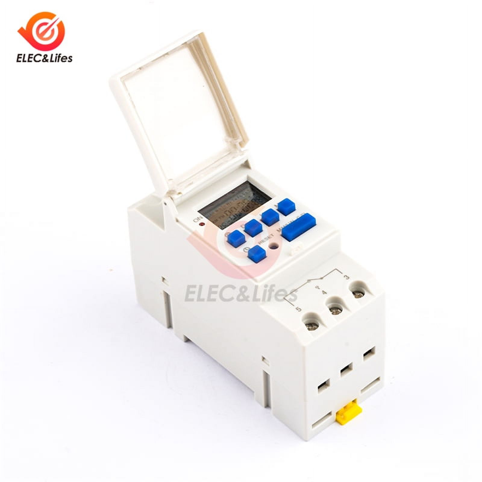 Electronic Weekly 7 Days Programmable Digital TIME Relay Timer Switch