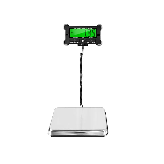 Electronic Weigher,Scale With Lcd With Lcd Display With Auto Off/data Lcd Display Scales 440 Lbs Postal Scales With Auto Steel Scale With Display Scales With Postal Scale Silver & Black 200kg
