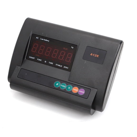 Electronic Weighing Indicator Waterproof 5000LBS Livestock Scale Kit Floor Scale