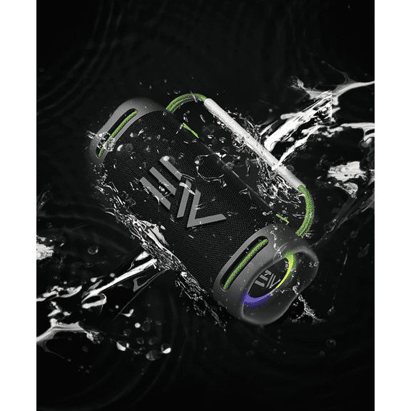 Electronic World Electro Aqua Beat 40W Waterproof Bluetooth Speaker, Portable Wireless Audio with Deep Bass