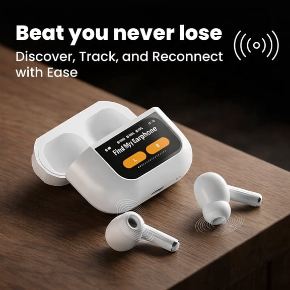 Electronic World Earbuds with Charging Cable, for iPhone & Android, White