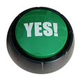 thumbnail image 1 of Electronic Yes or No Sound Button Fidget Toys for Adults Funny Press Communication Tool Stress Relief Gadget for Office Meetings and Interactive Games 1 Pack, 1 of 8