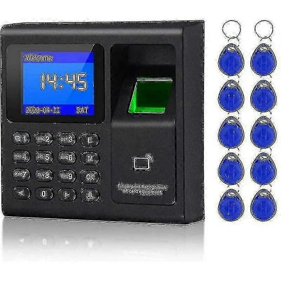 Electronic attendance access control system + Biometric and RFID technology + Access control function