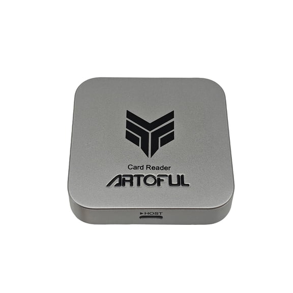 Electronic card readers, Magnetic 4-in-1 Card Reader with CF/SD/TF/USB-A Ports, USB-C 480Mbps High-Speed Ultra-Thin Adapter for Phone & Camera Data Transfer