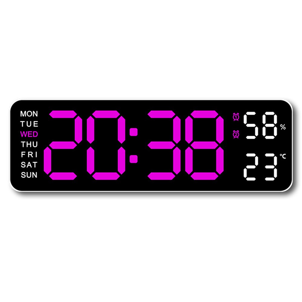 Electronic Clock Clock Rectangular Alarm Clock Can Be Hung Or Standing