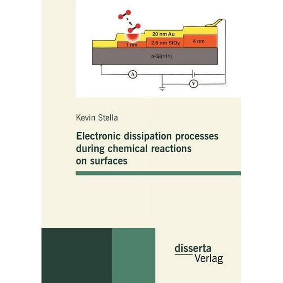 Electronic dissipation processes during chemical reactions on surfaces (Paperback)