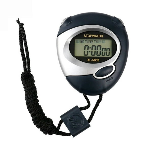 Electronic stopwatch handheld sports fitness training student electronic timing