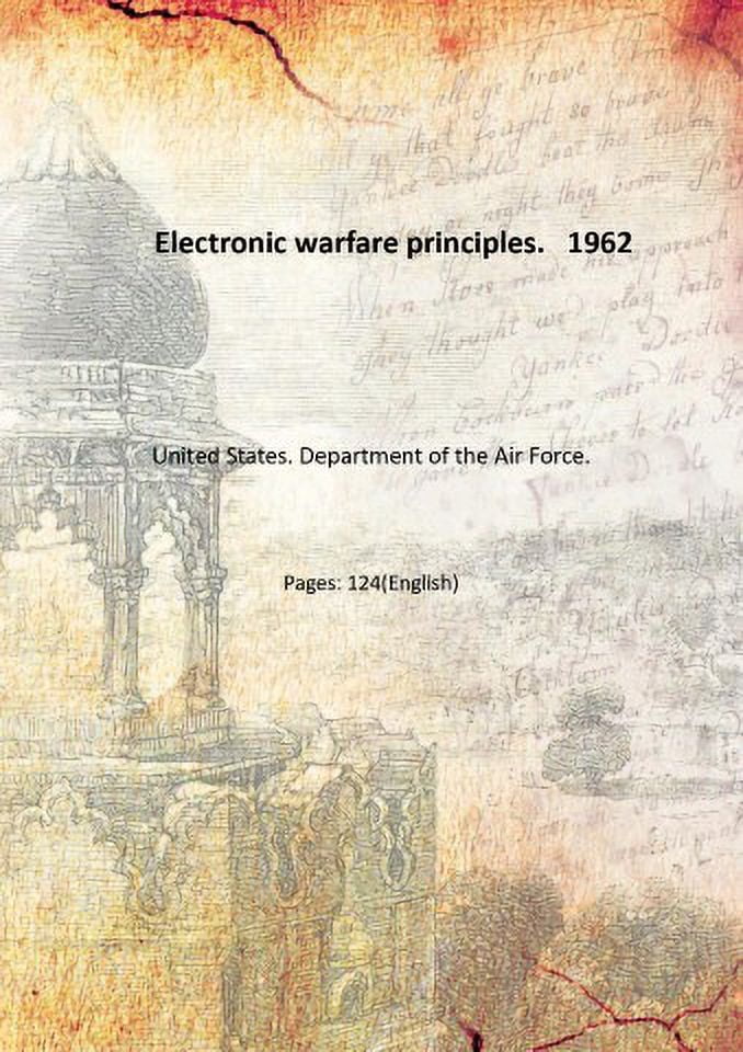 Electronic warfare principles. 1962