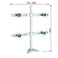 thumbnail image 1 of ElectronicMaster LCD6308BLK TygerClaw 10 in. to 24 in. Quad-Arm Desk Mount - Black, 1 of 1