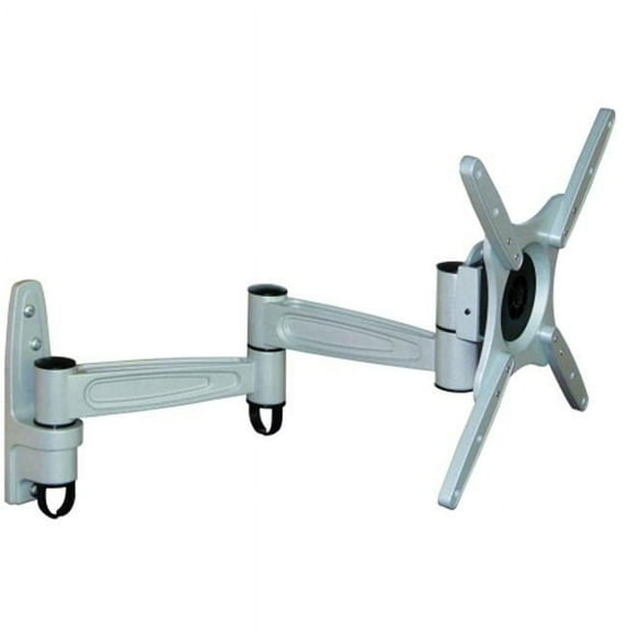 ElectronicMaster LCD5441 TygerClaw 17 in. - 37 in. Full-Motion Wall Mount - Silver