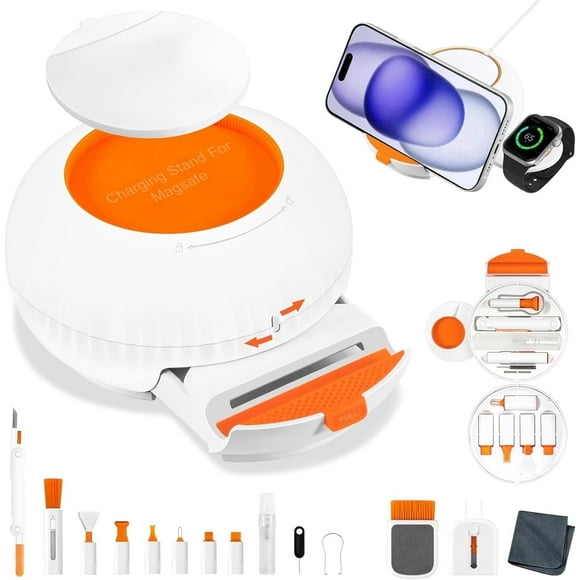 Finopo 25-in-1 Electronics Cleaner Kit - for AirPods, iPhone Charging Port, Keyboard, Laptop, USB-C & Lightning Devices