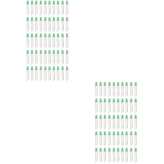 Electronics Components Light Emitting Diodes Diffused LED with Resistors 240 Pcs
