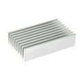 thumbnail image 1 of Electronics Cooler Heatsink for MOS GPU IC Chip Silver 100 x 60 x 25 mm, 1 of 3