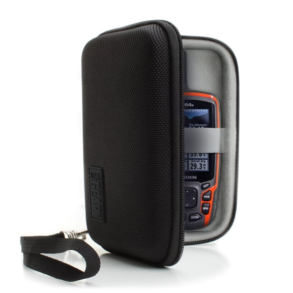 Hard Shell Electronics Case by USA Gear- Holds Cables , Chargers , GPS , Smartphones , Hard Drives