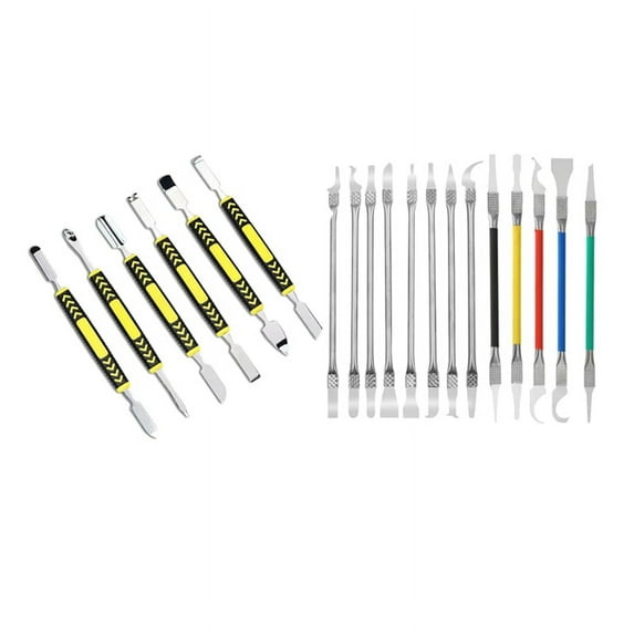 Electronics Opening Repair Kit with IC Chip Repair Tools Thin Blade CPU Remover BGA Maintenance Knife 19 Pieces