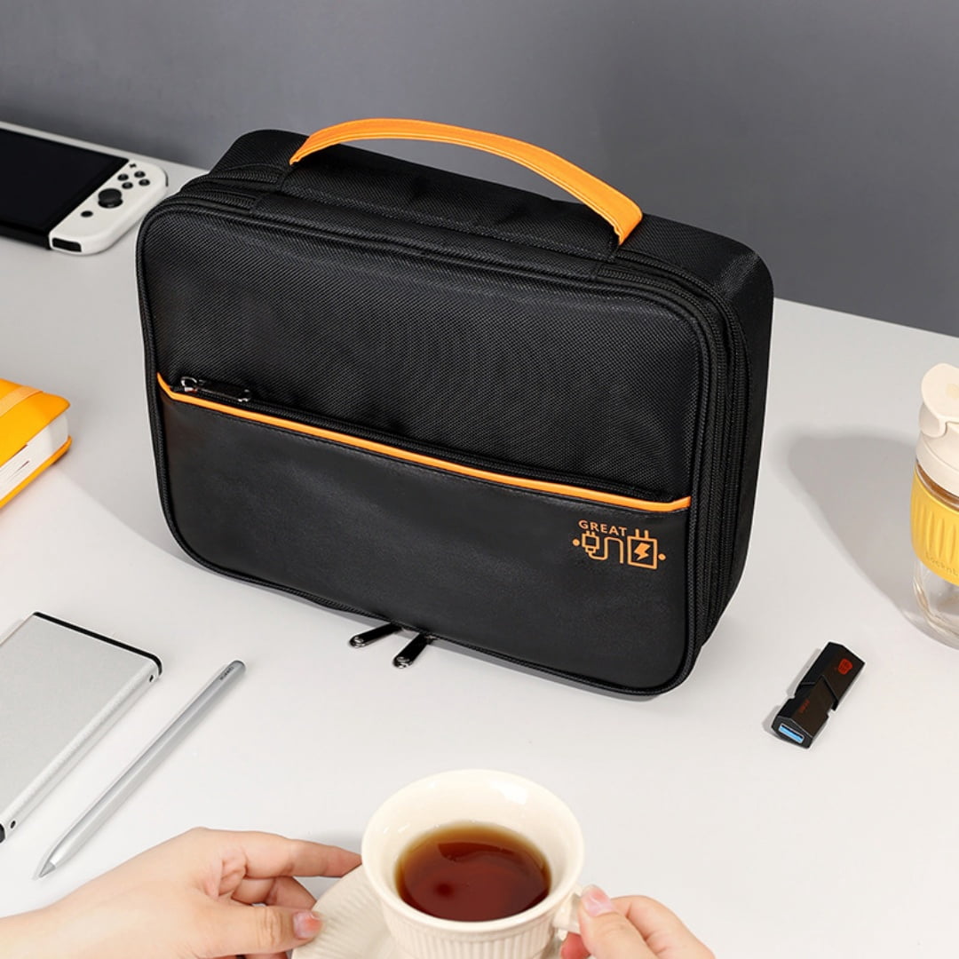 Electronics Organizer Bag for Switch Power Bank Cables Travel Storage