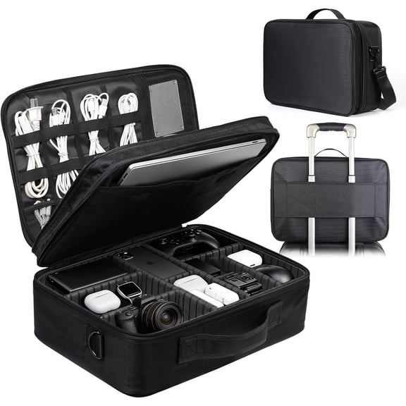 Electronics Organizer Travel Case, Organizer Bag