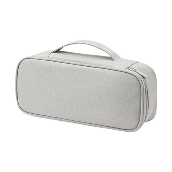 Electronics Organizer Travel Case, Portable Tech Gadget Organizer with Organizer Compartments for Cables, Chargers, Phone, Earphones, Cable Management Storage Case for Travel & Daily Use