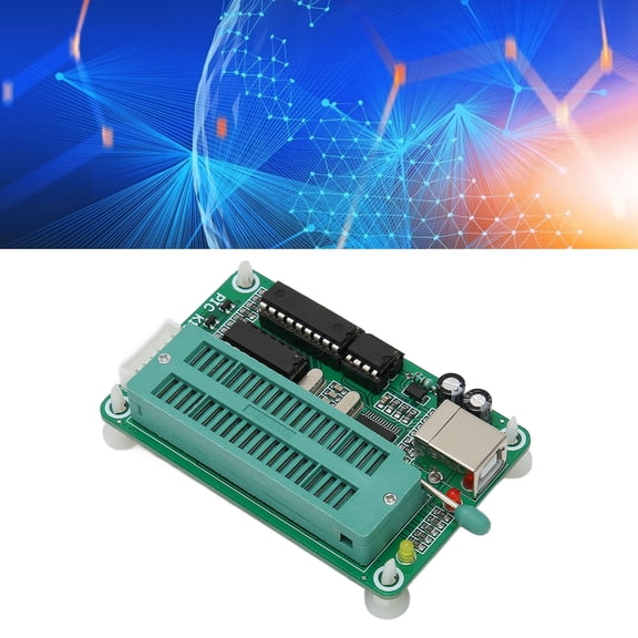 Electronics PIC Microcontroller Programmer, 40pin Programming Socket PIC K150 Microcontroller for Reading