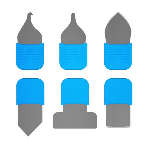 Electronics Pry Rod Antislip Mobile 6Piece Stainless Steel For Mobile Device Disassembly Maintenance