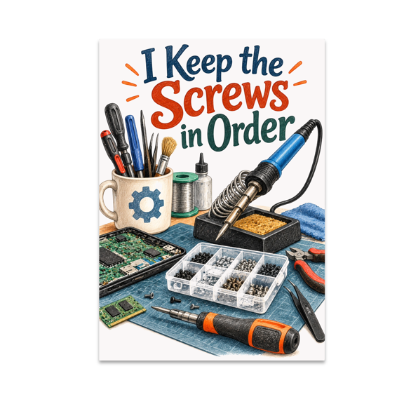 Electronics Repair - Technology Professional - 13x19 Poster Print