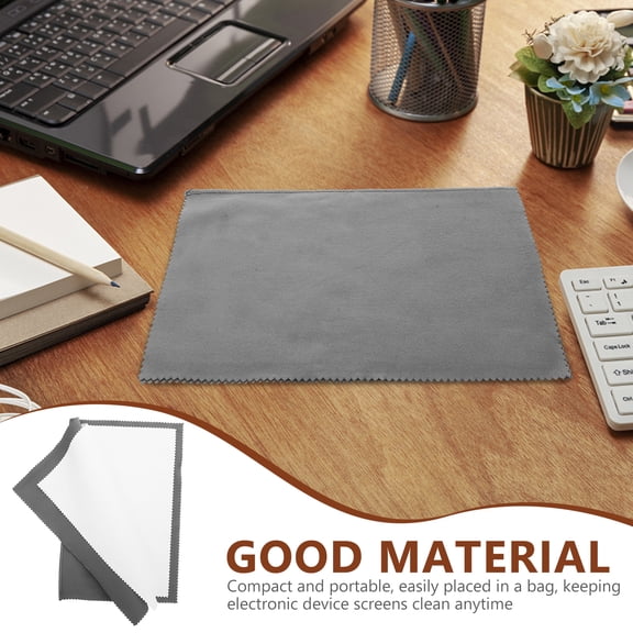 Microfiber Cleaning Cloth for Electronics Screens - Laptops, Computers, Monitors, Glasses, TV, Cell Phones, Camera Lenses