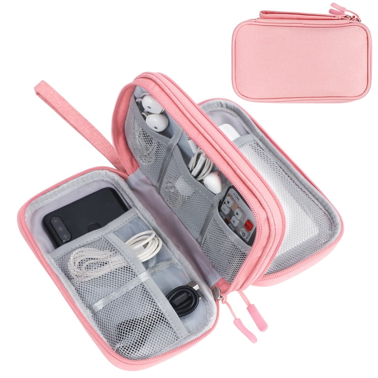 Electronics Travel Cable Organizer Bag, Small Electronic Carrying