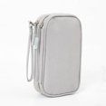 thumbnail image 1 of Electronics Travel Organizer Bag, Double Layer Water-Resistant Tech Case for Cables, Charger, Hard Drive and Phone, Portable Storage Pouch for Travel and Office, Digital Accessory Carrying Case, 1 of 13