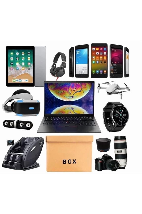 Electronics Value Gift Box: 2-20 Piece Surprise Assortment of Premium Tech & Gadgets