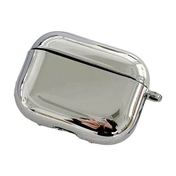 Electroplate Earphone Case for Airpods 4 Simple Protective Cover for Apple