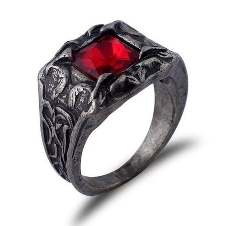 Electroplated Alloy Fashion Ring, Unisex Style, Individually Packed, Inspired by Dark Souls 3, Perfect for Game Accessory