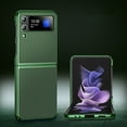 thumbnail image 1 of Electroplated Case for Samsung Galaxy Z Flip 4 6.7 Inch, Slim Thin Non-Slip Wear-Resistant Phone Case, Lightweight Shockproof Silky Folding Cover for Samsung Galaxy Z Flip 4,Green, 1 of 7