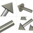 thumbnail image 1 of Electroplated Diamond Cone Chamfer Grinding Head Stone Glass Chamfering 20Mm, 1 of 9