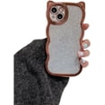 thumbnail image 1 of Electroplated Glitter cat Ears Phone case with Glitter Paper, Fashionable Cartoon Cute, Drop-Proof and wear-Resistant, for iPhone 15 14 13 12 11 Pro Max Phone Case (Red,iPhone 14 Pro Max), 1 of 7