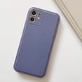 thumbnail image 1 of Electroplated Phone Case for iPhone SE(5G) 2022 iPhone 7 iPhone 8 iPhone SE 2020, Solid Color Bronzing Edge Full Protection Anti Scratch Slim Bumper Shockproof Hard Cover - Gray, 1 of 7