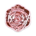 thumbnail image 1 of Electroplating Rose Double-sided Mirror Portable Travel Mini Foldable Makeup Mirror Women Vintage Pocket-sized Handheld Vanity Mirror, 1 of 8