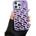 thumbnail image 1 of Electroplating Three-Dimensional Cloud Phone case, Anti-Drop and Shockproof, Light Luxury Style, for iPhone 15 14 13 12 11 Pro Max X XS XR 7 8 Phone Case (Purple,iPhone 12 Pro Max), 1 of 8