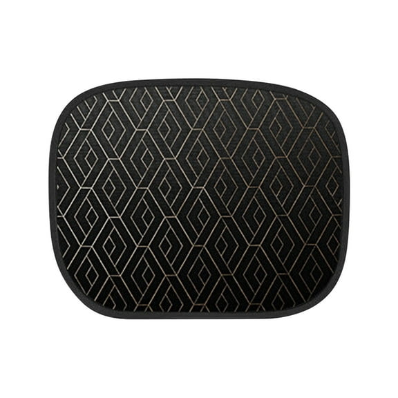 Electrostatic Car Sunshade for Rear Windows - Pair of UV Protection Shades with Static Cling Technology - No Suction Cups or Adhesive Required