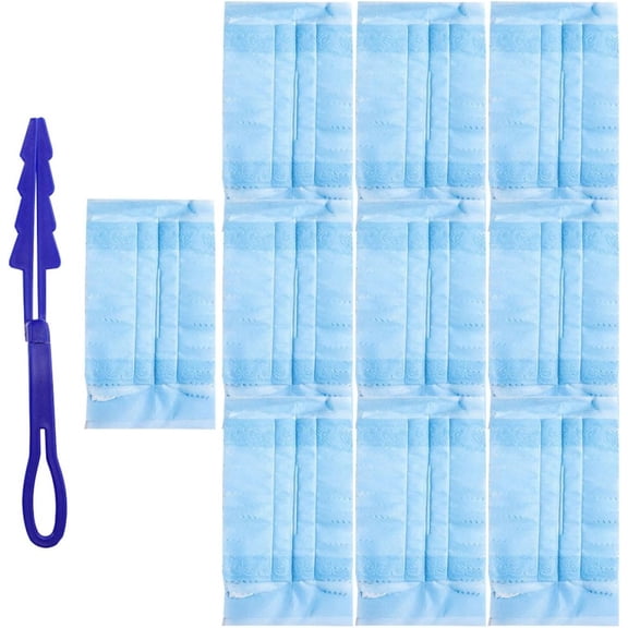 Electrostatic Duster with Handle 11pcs Set for Home Cleaning, Disposable Dusting Brushes with 10 Replacement Cloths, Kitchen and Furniture Dusting Tool for Window Blinds and