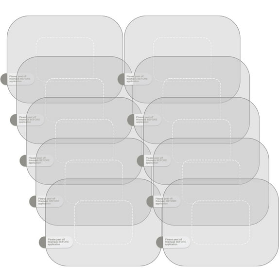 Electrostatic Stickers For Clear Dashcam Mounting Resists High Temperature Film