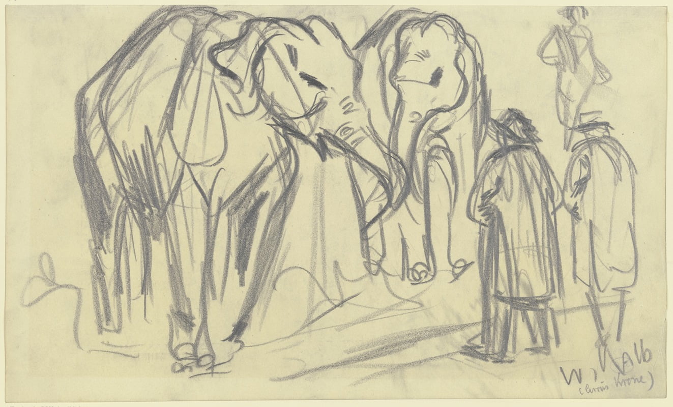 Elefanten (Circus Krone) Poster Print by Wilhelm Kalb (24 x 36 ...