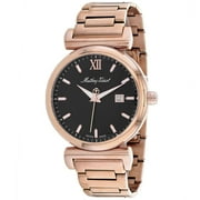 Elegance Black Dial Mens Watch H410PN